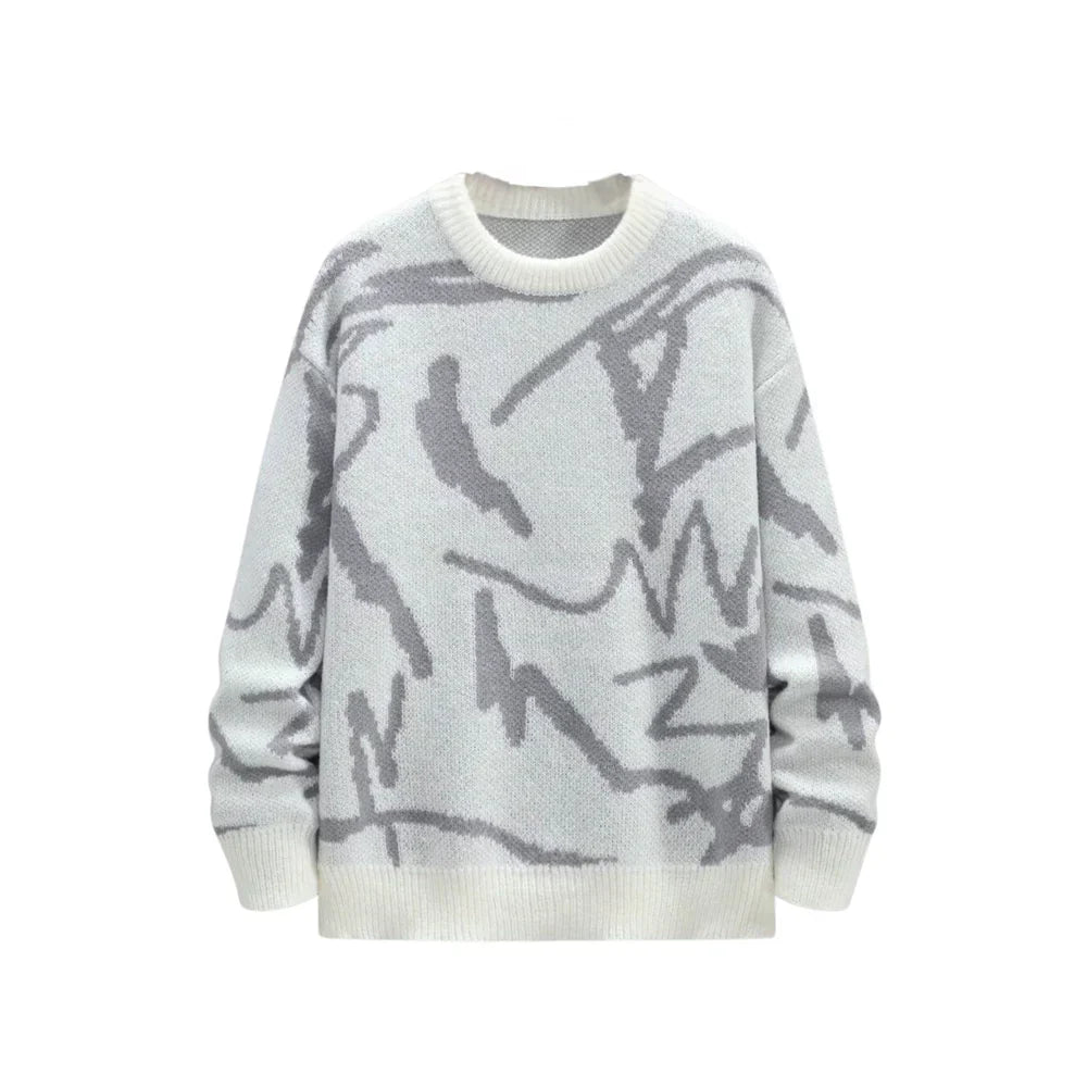 SIGNS KNIT SWEATER