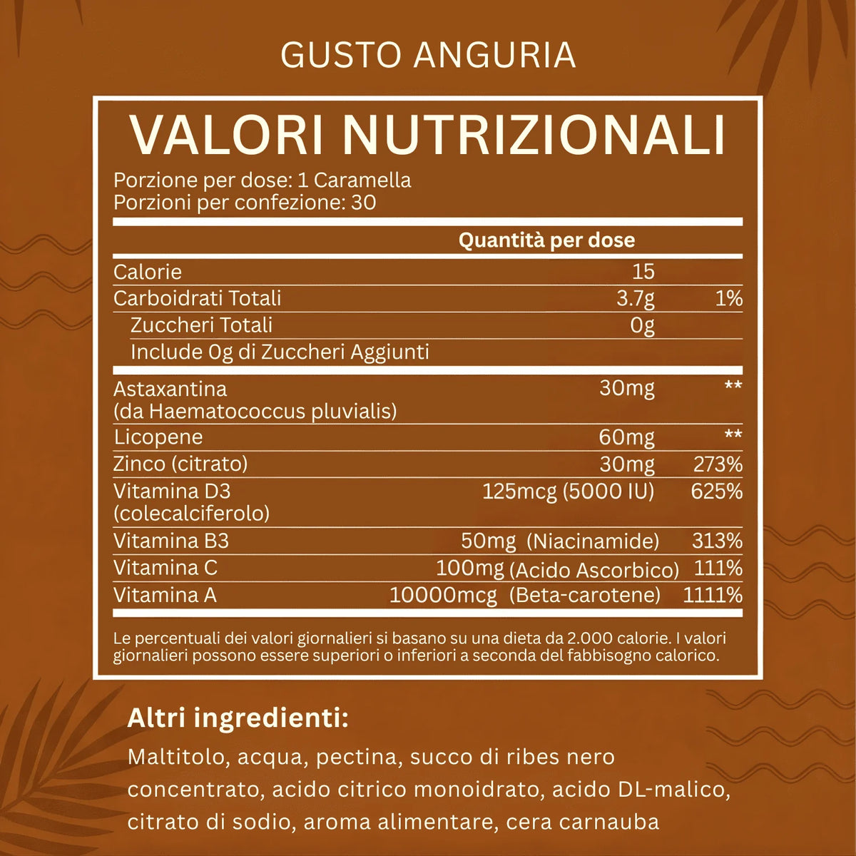 Caramelle Solari - BRONZE