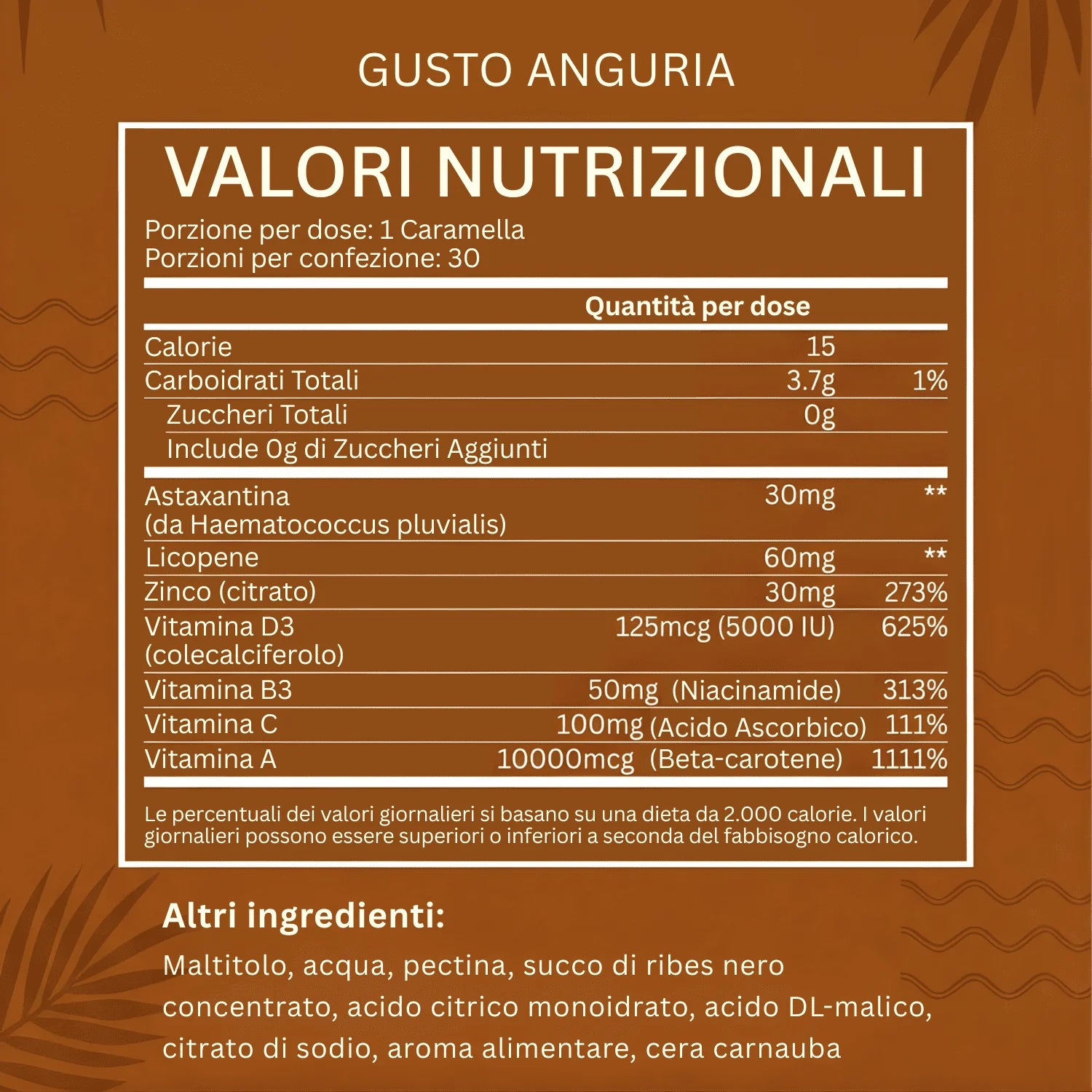 Caramelle Solari - BRONZE