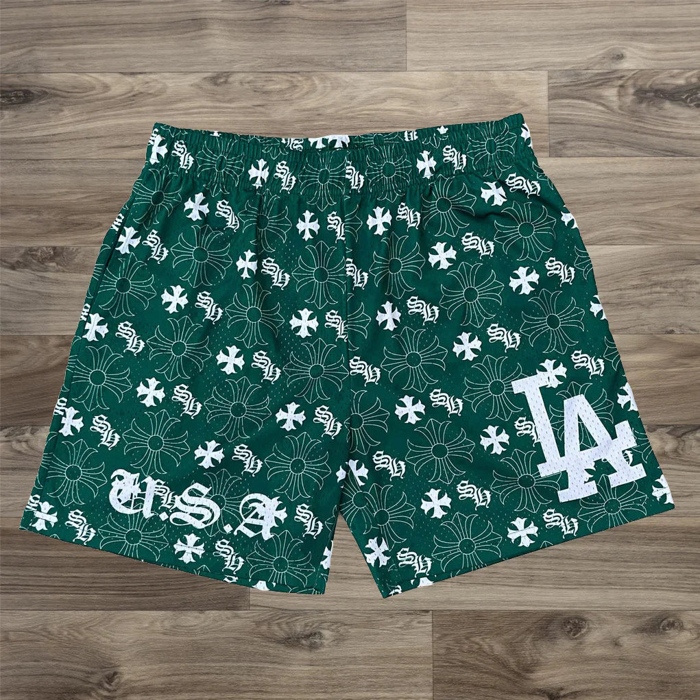 LA CROSS SHORTS GREEN