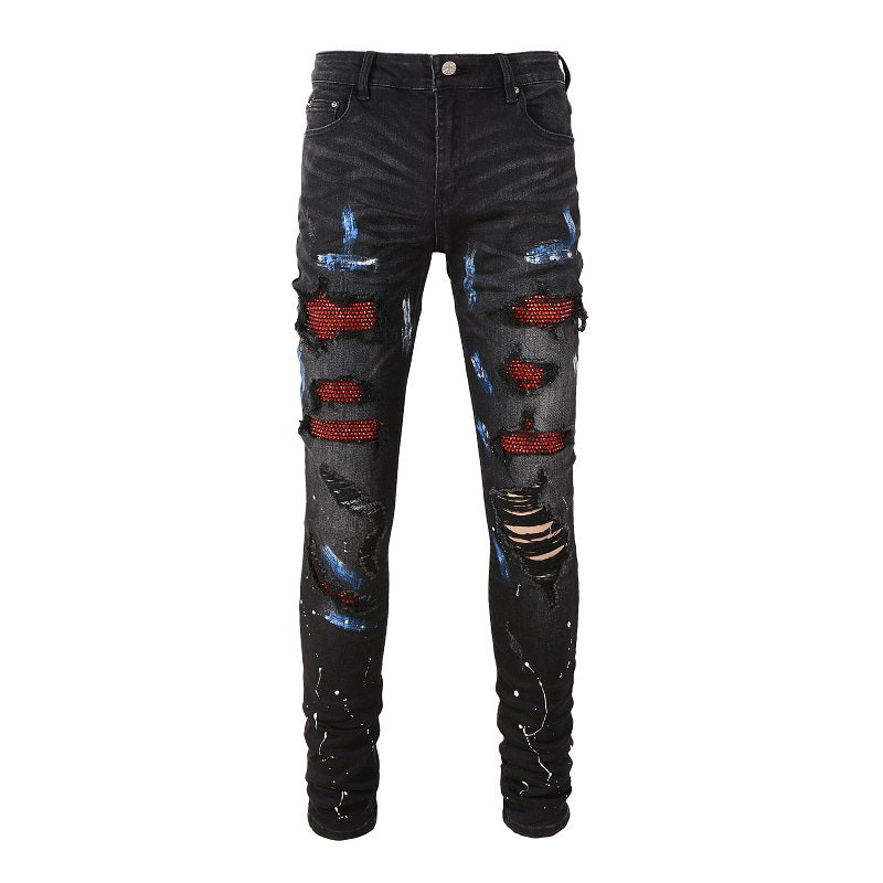 RED DIAMONDS DENIM